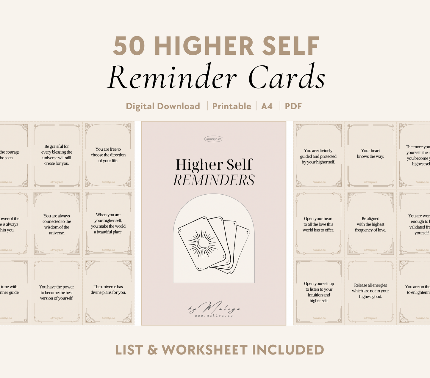 Higher Self Reminders