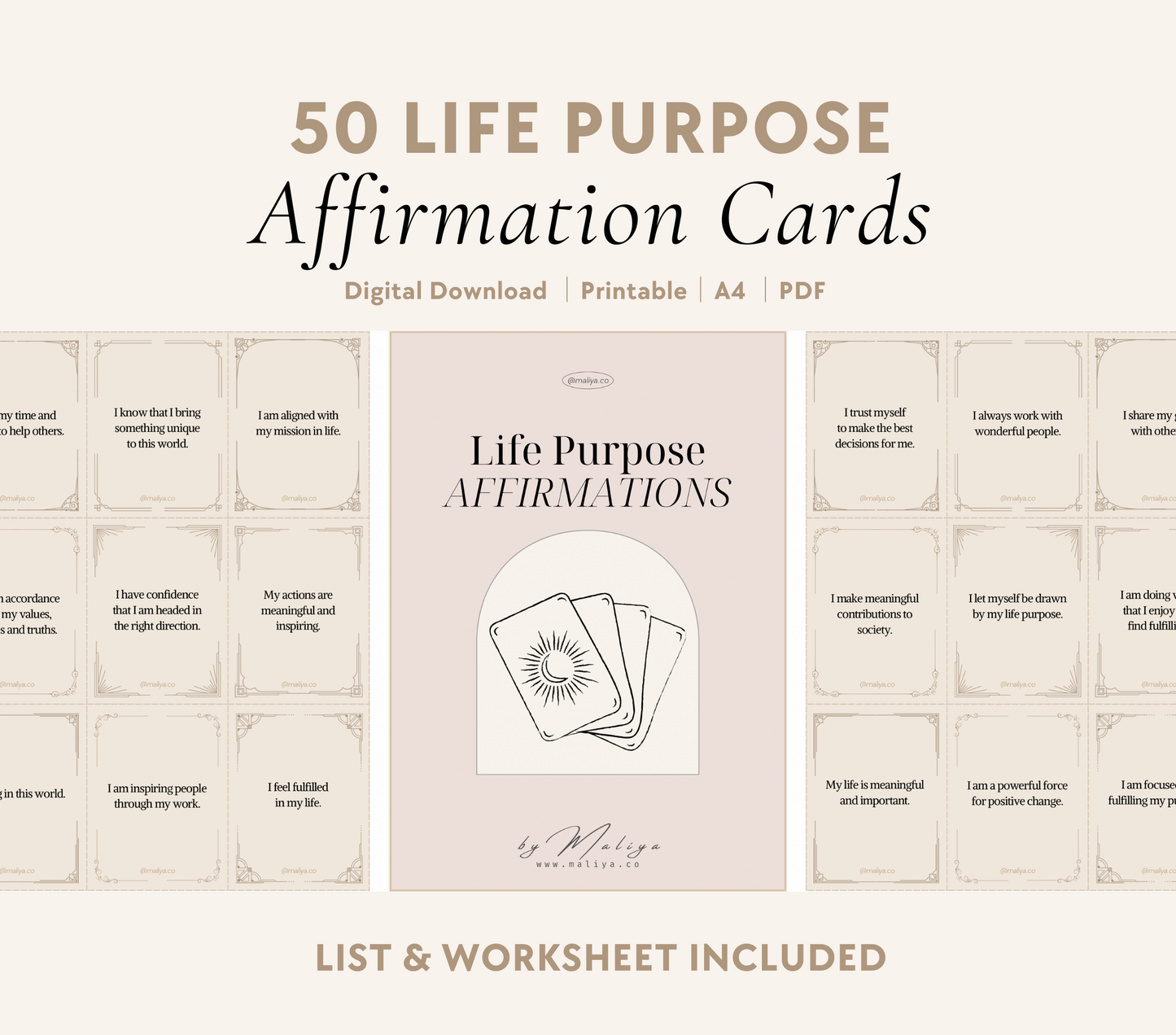 Life Purpose Affirmations