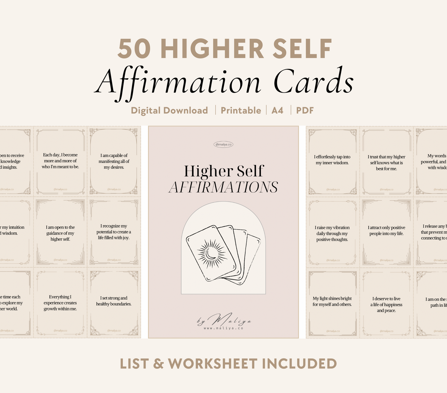 Higher Self Affirmations