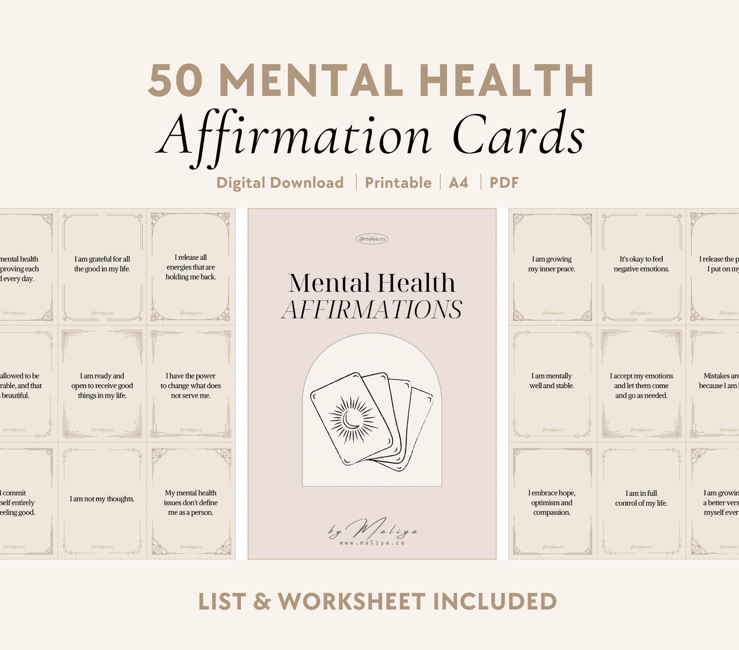 Mental Health Affirmations