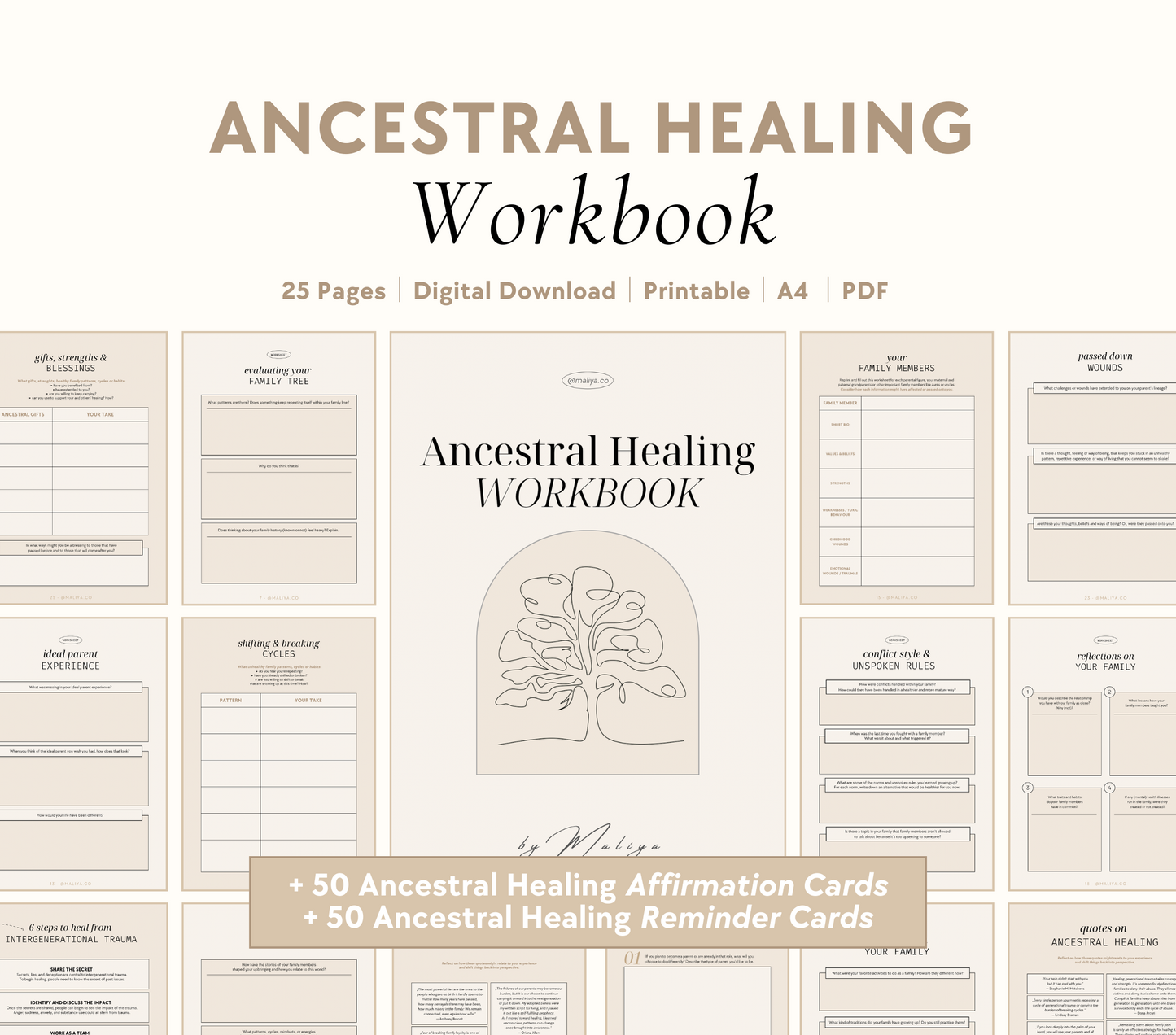Ancestral Healing Workbook