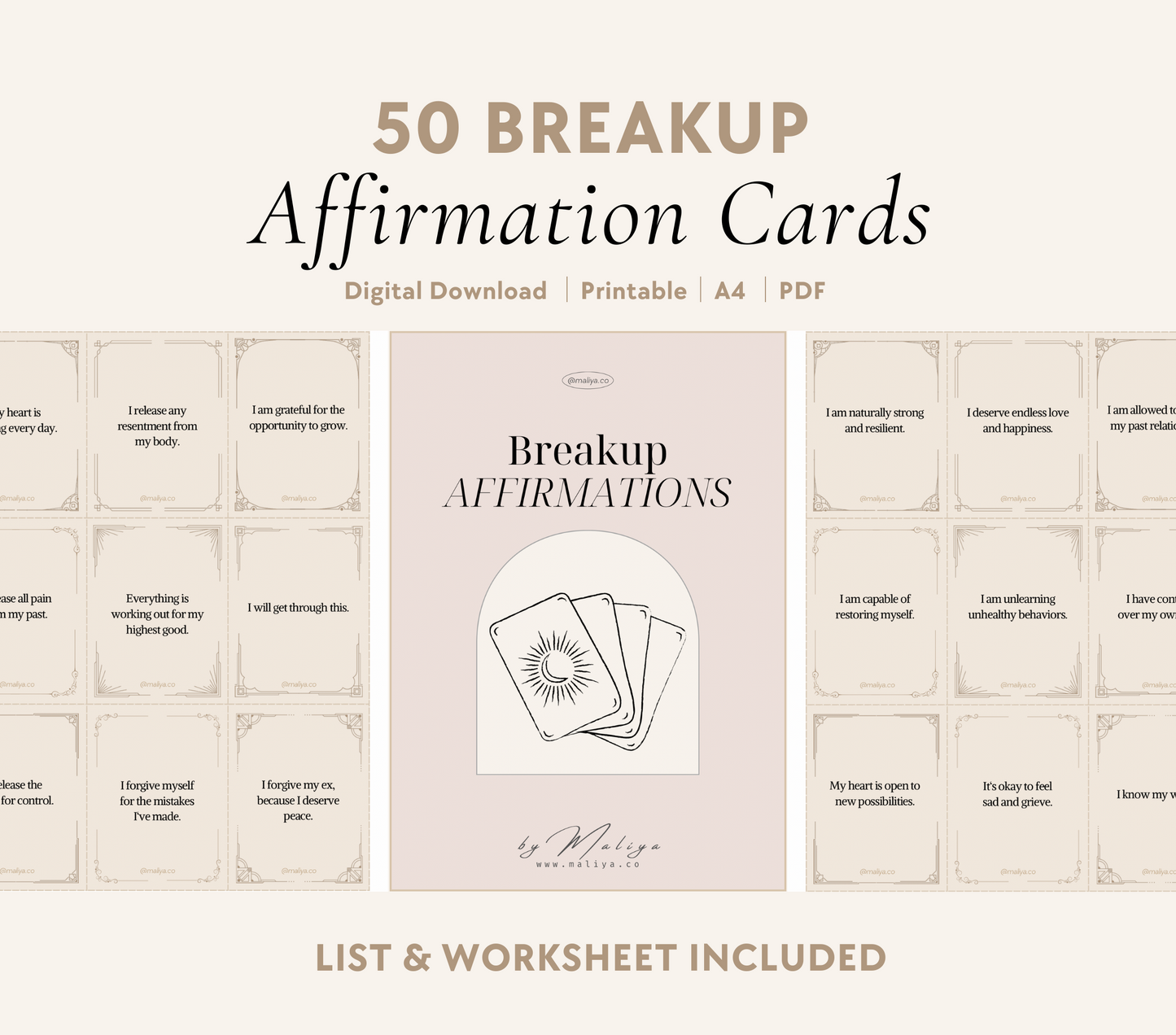 Breakup Affirmations