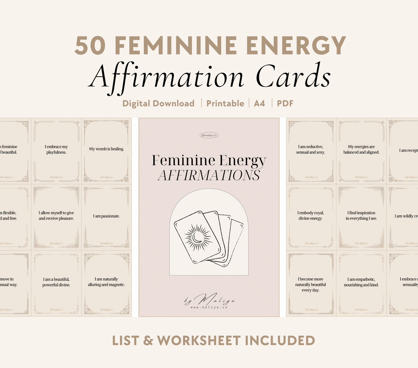 Feminine Energy Affirmations