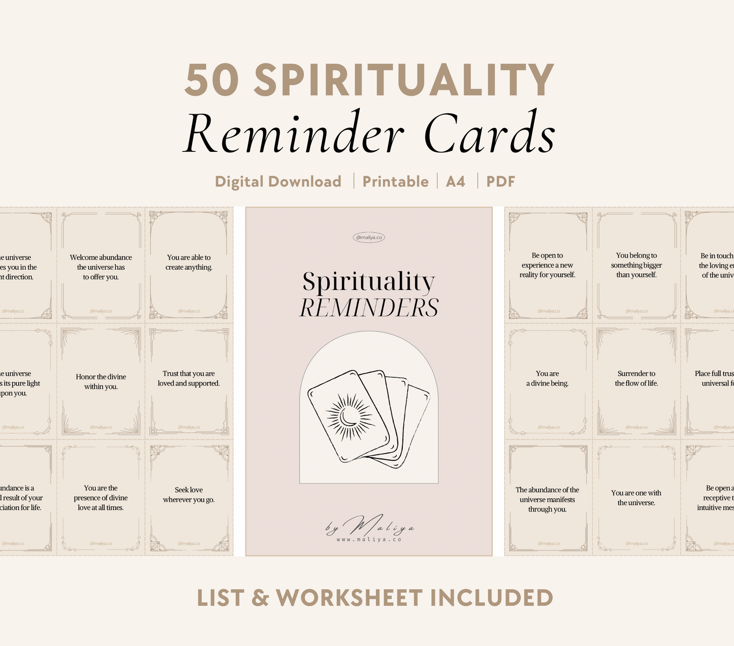 Spirituality Reminders