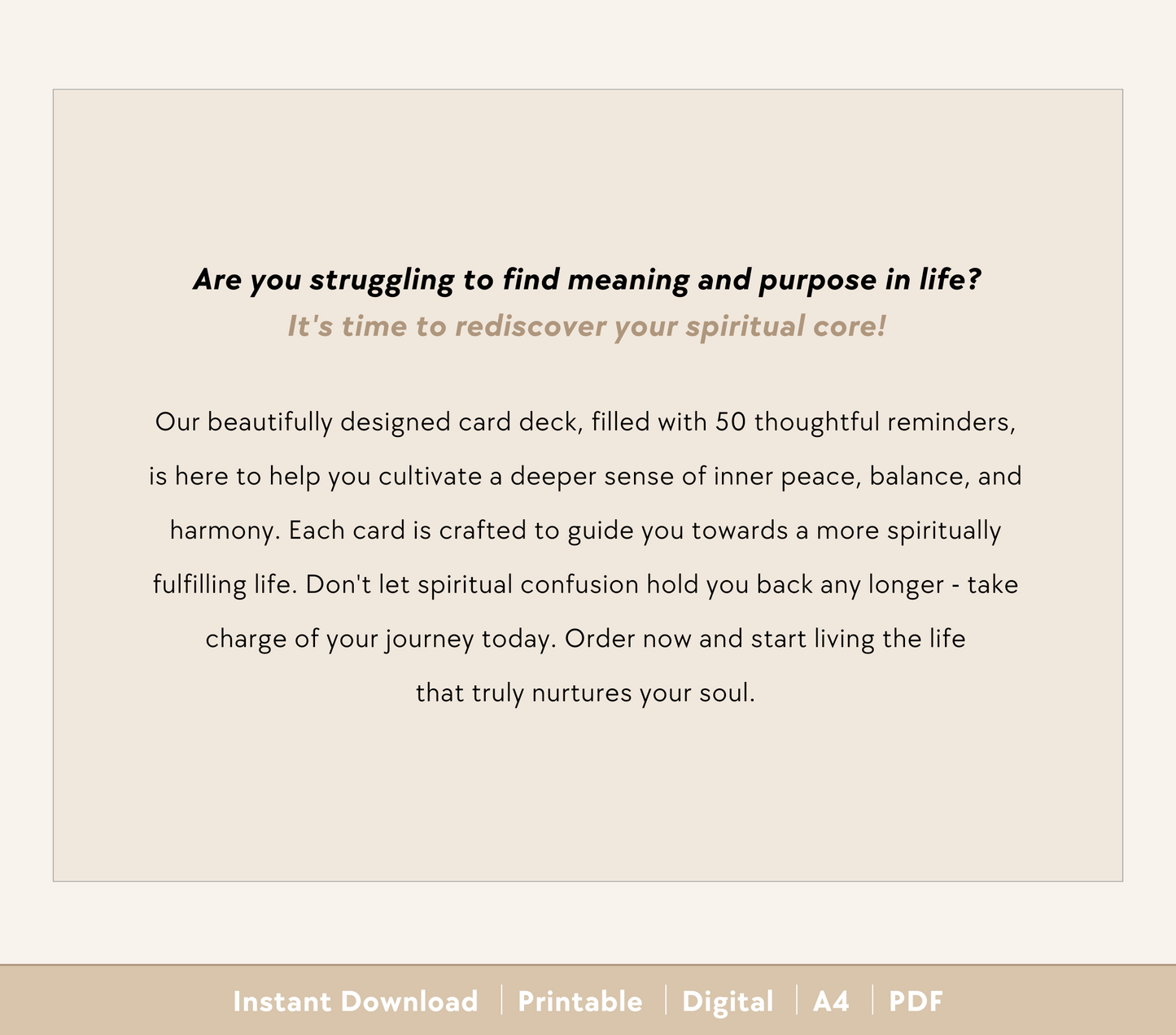 Spirituality Reminders