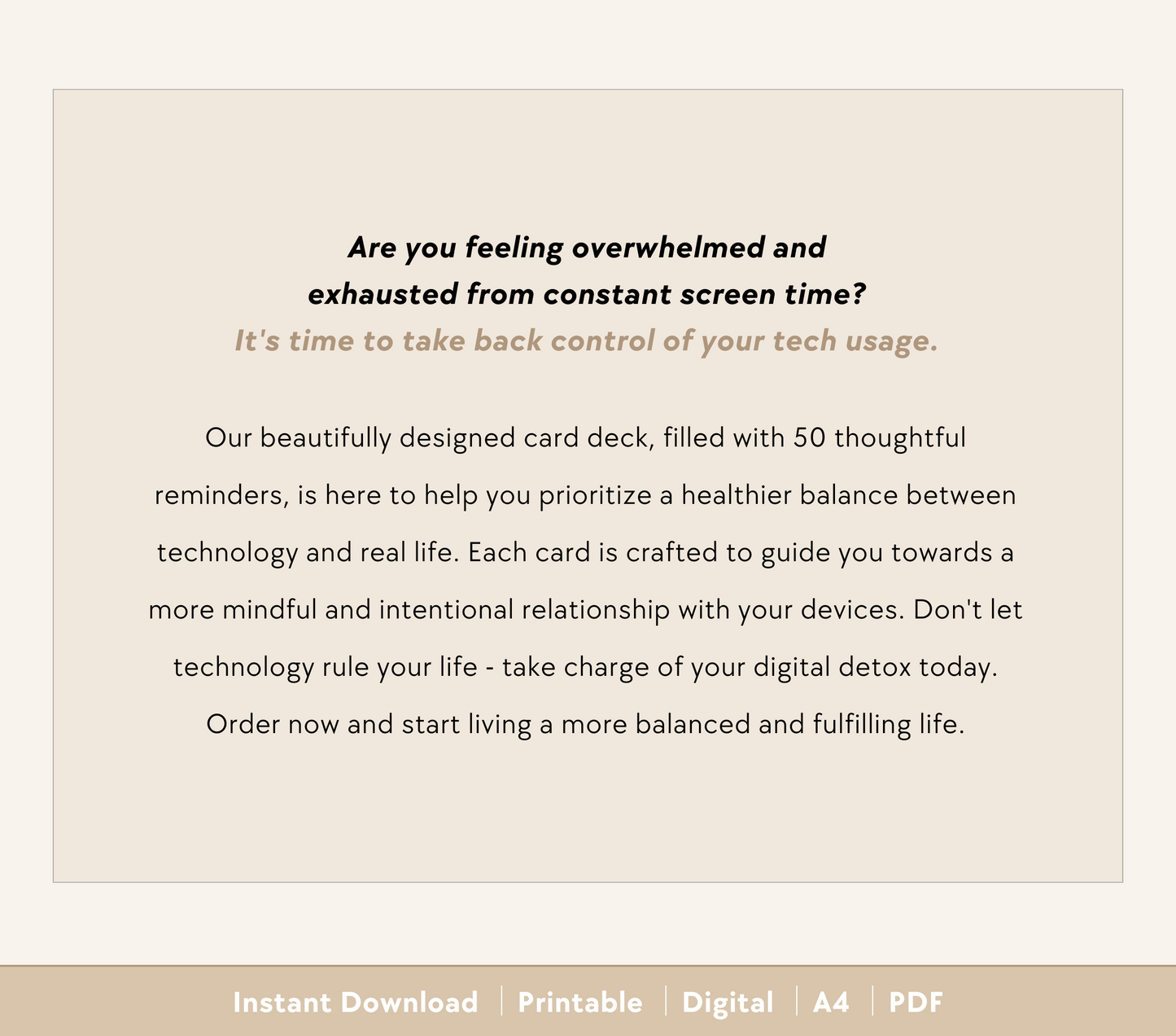 Digital Detox Reminders