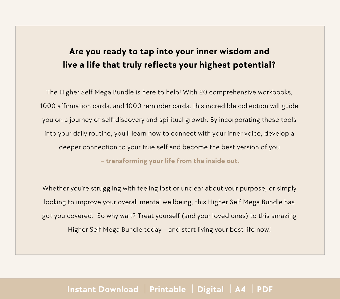 Higher Self Bundle