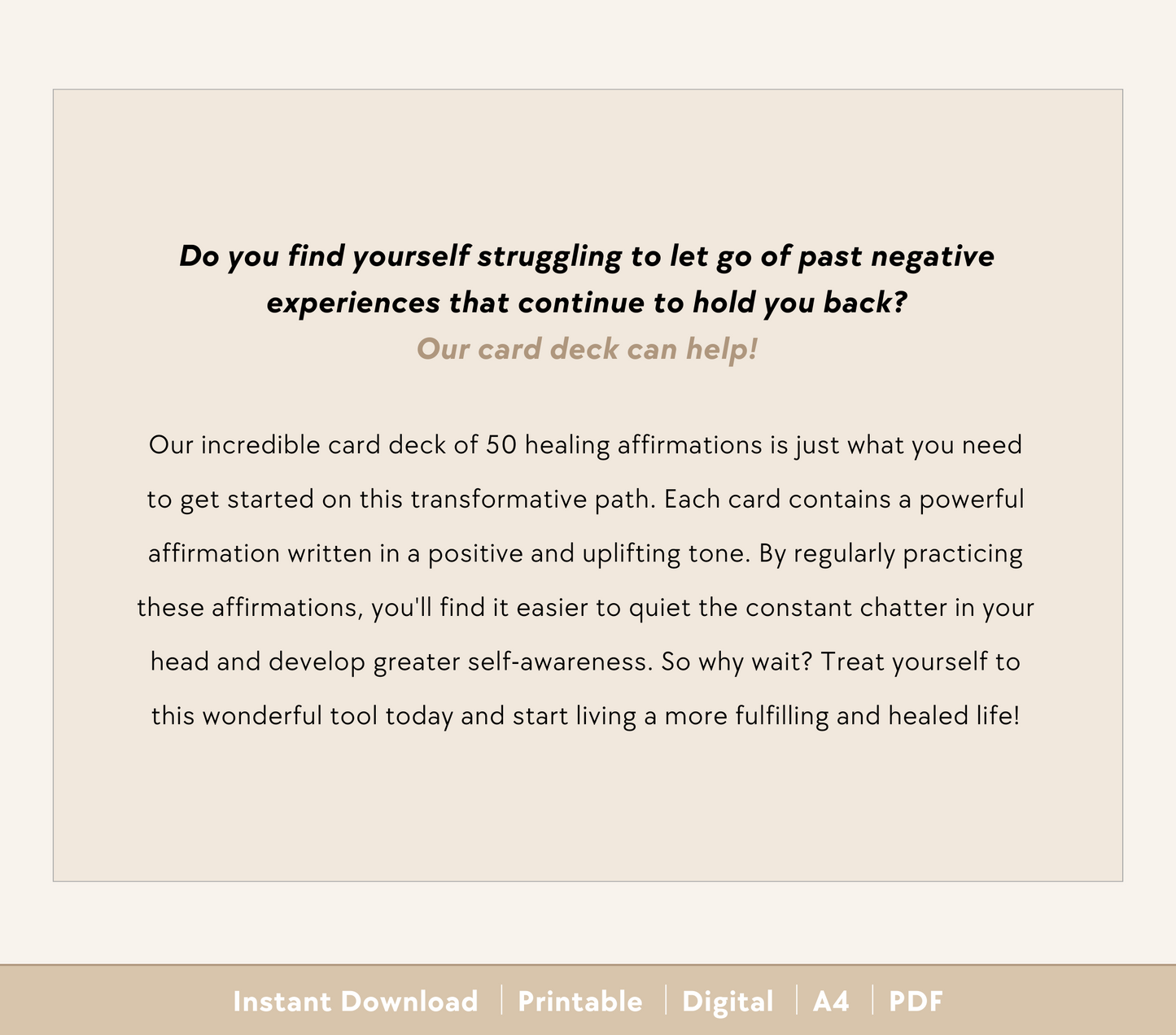 Healing Affirmations