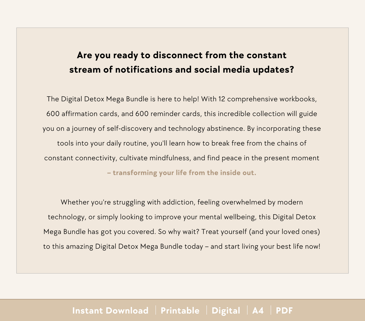 Digital Detox Bundle