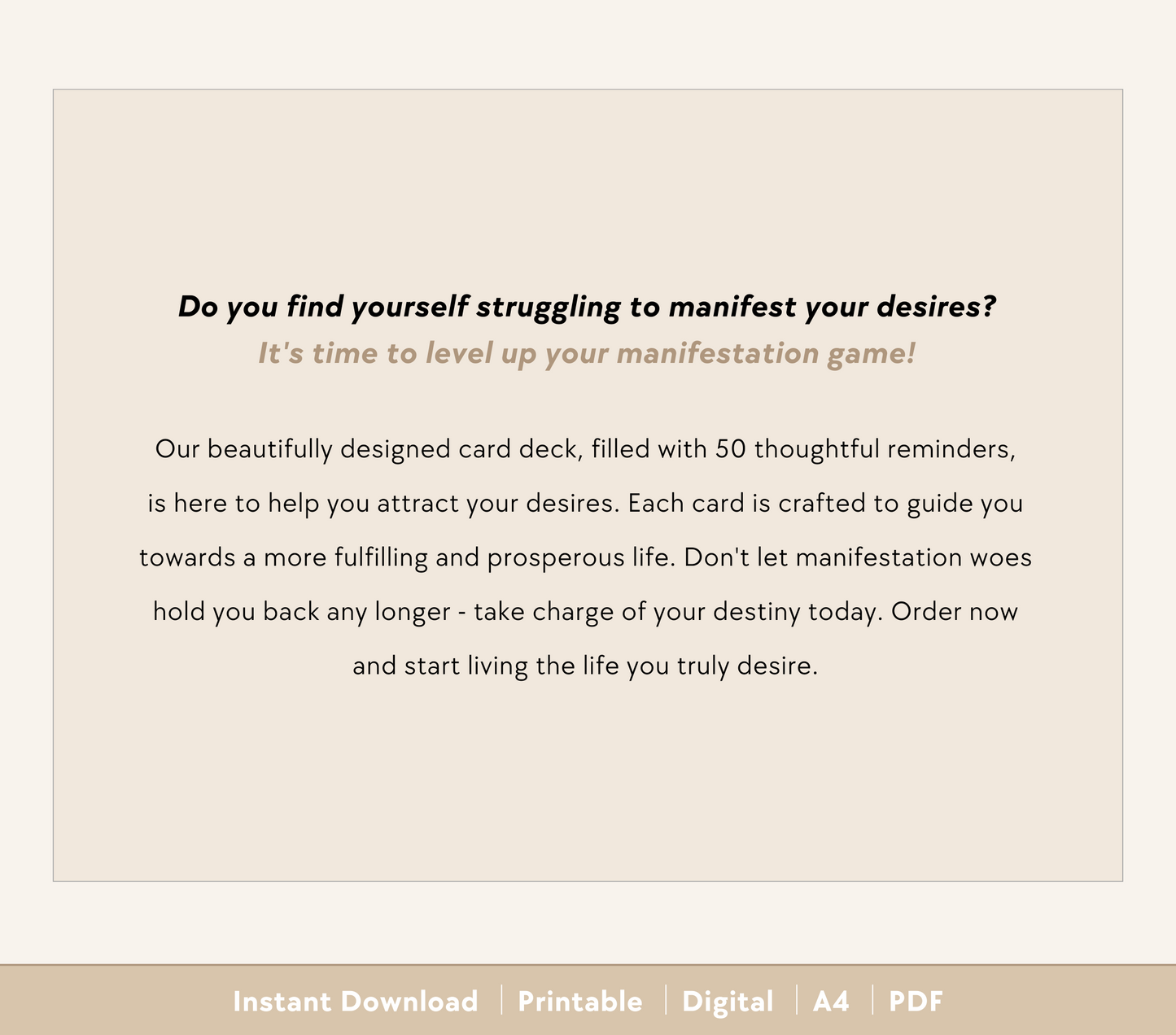 Manifestation Reminders