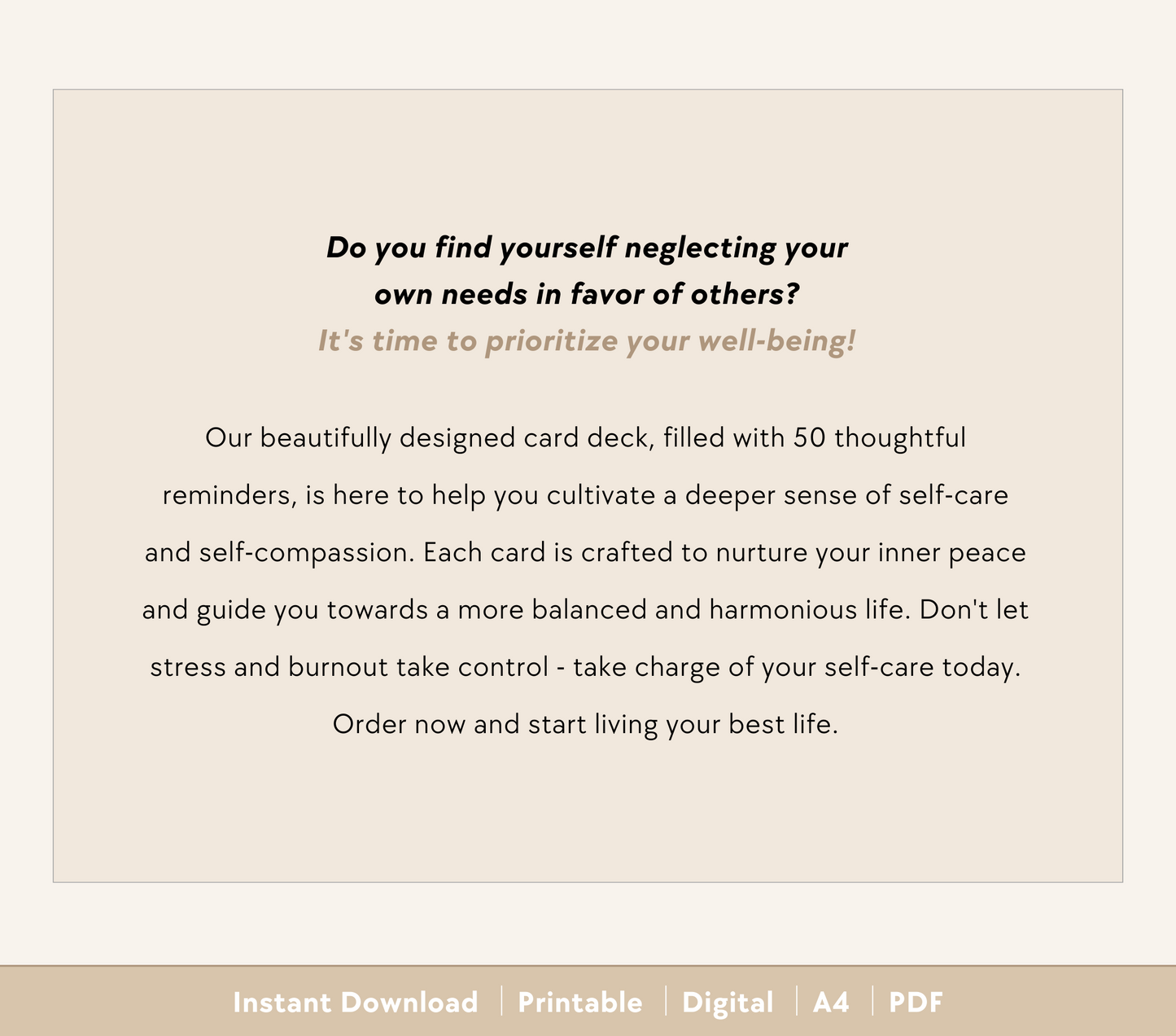 Self-Care Reminders