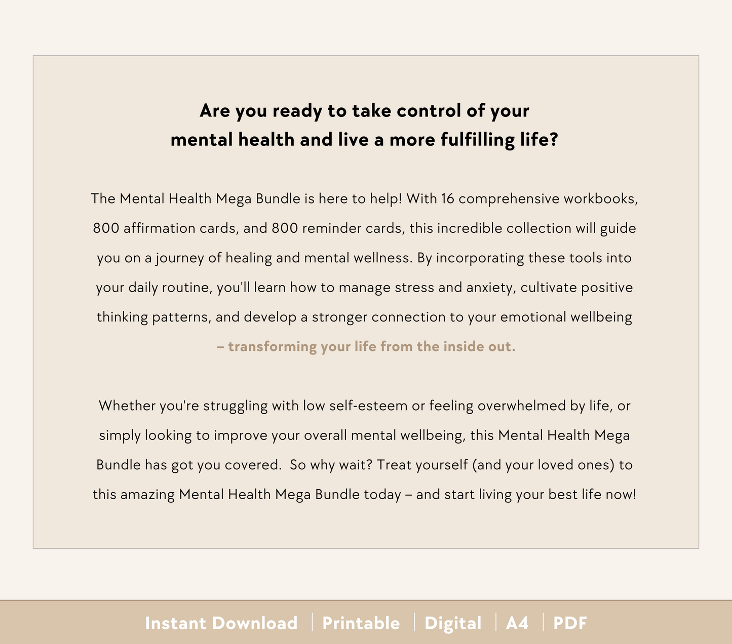 Mental Health Bundle