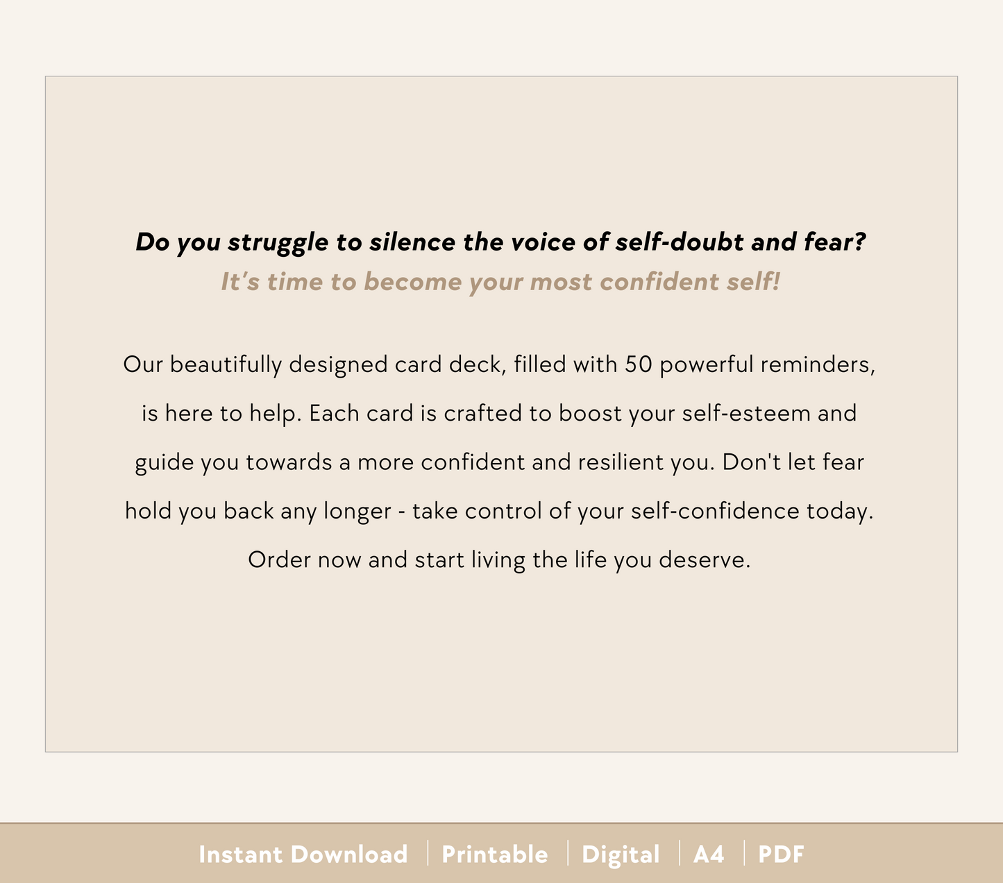 Self-Confidence Reminders