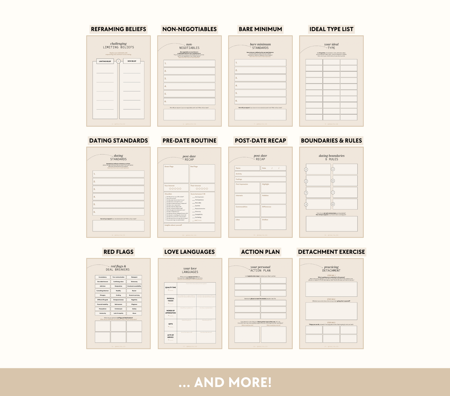 Dating Workbook