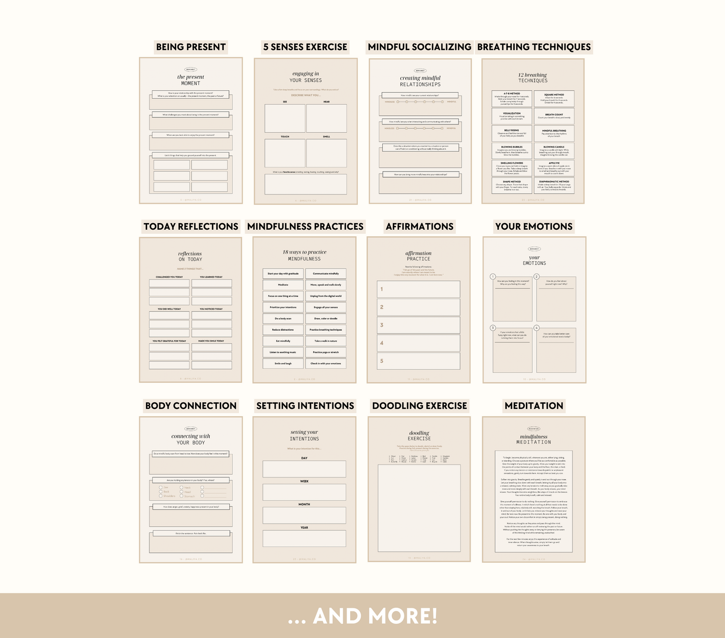 Mindfulness Workbook