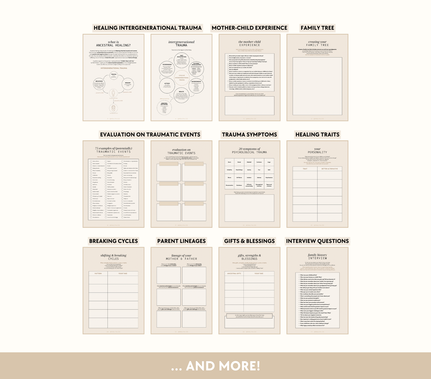 Ancestral Healing Workbook