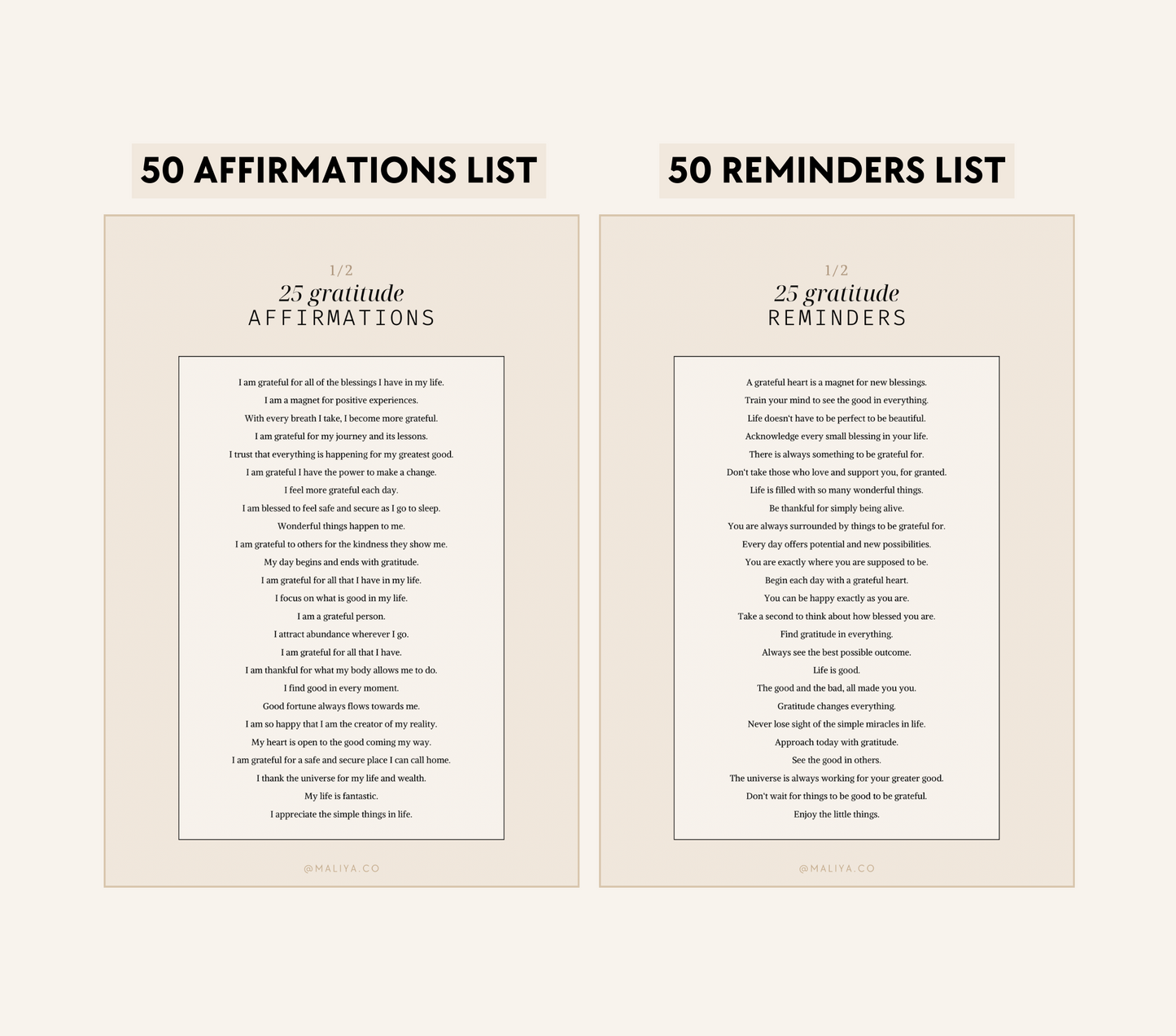 Gratitude Workbook