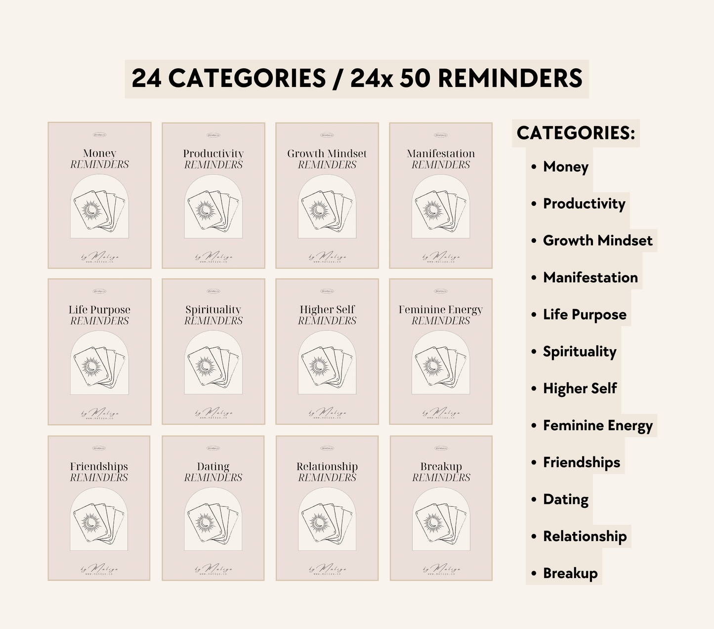 1200 Reminders Bundle