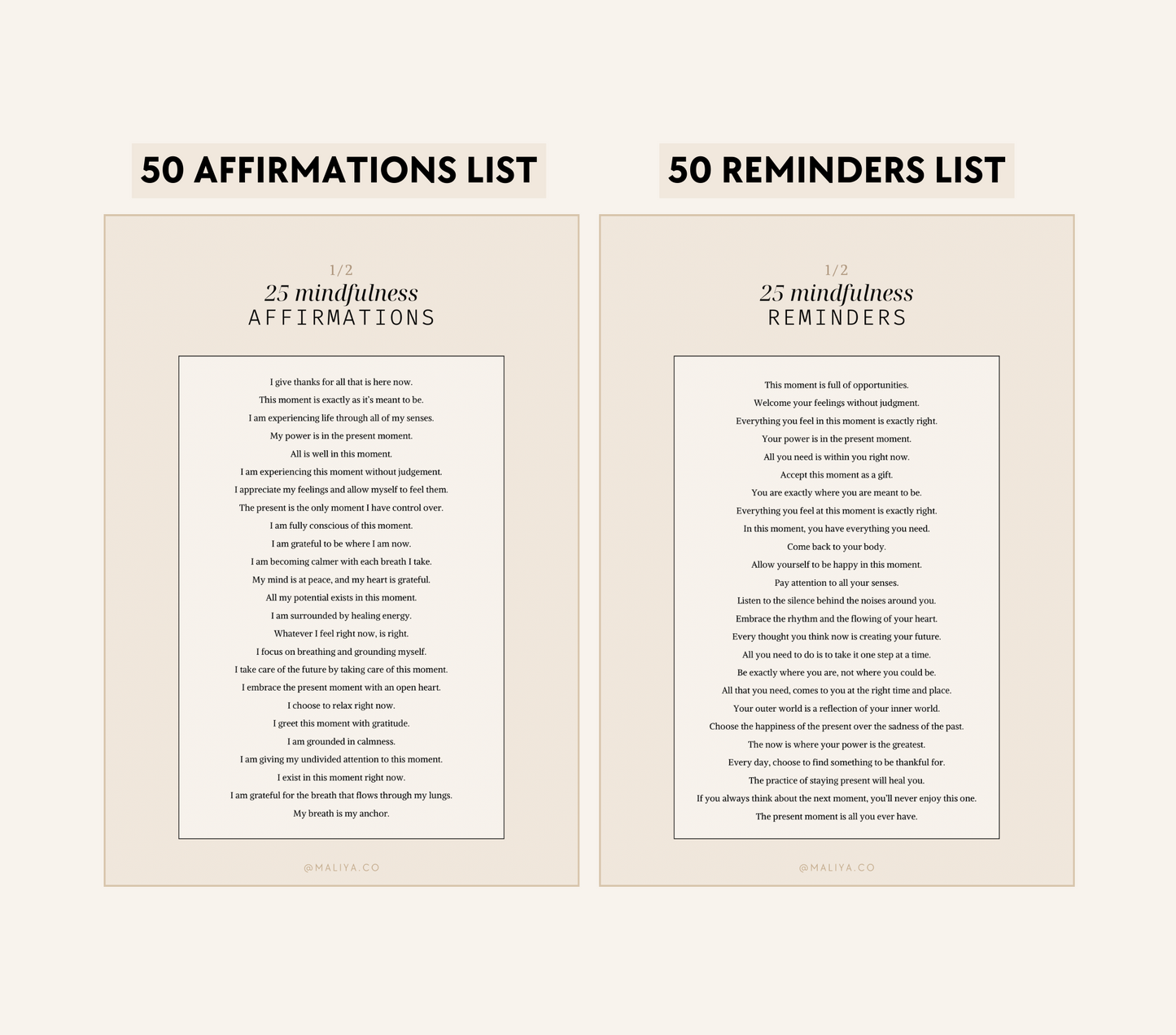 Mindfulness Workbook