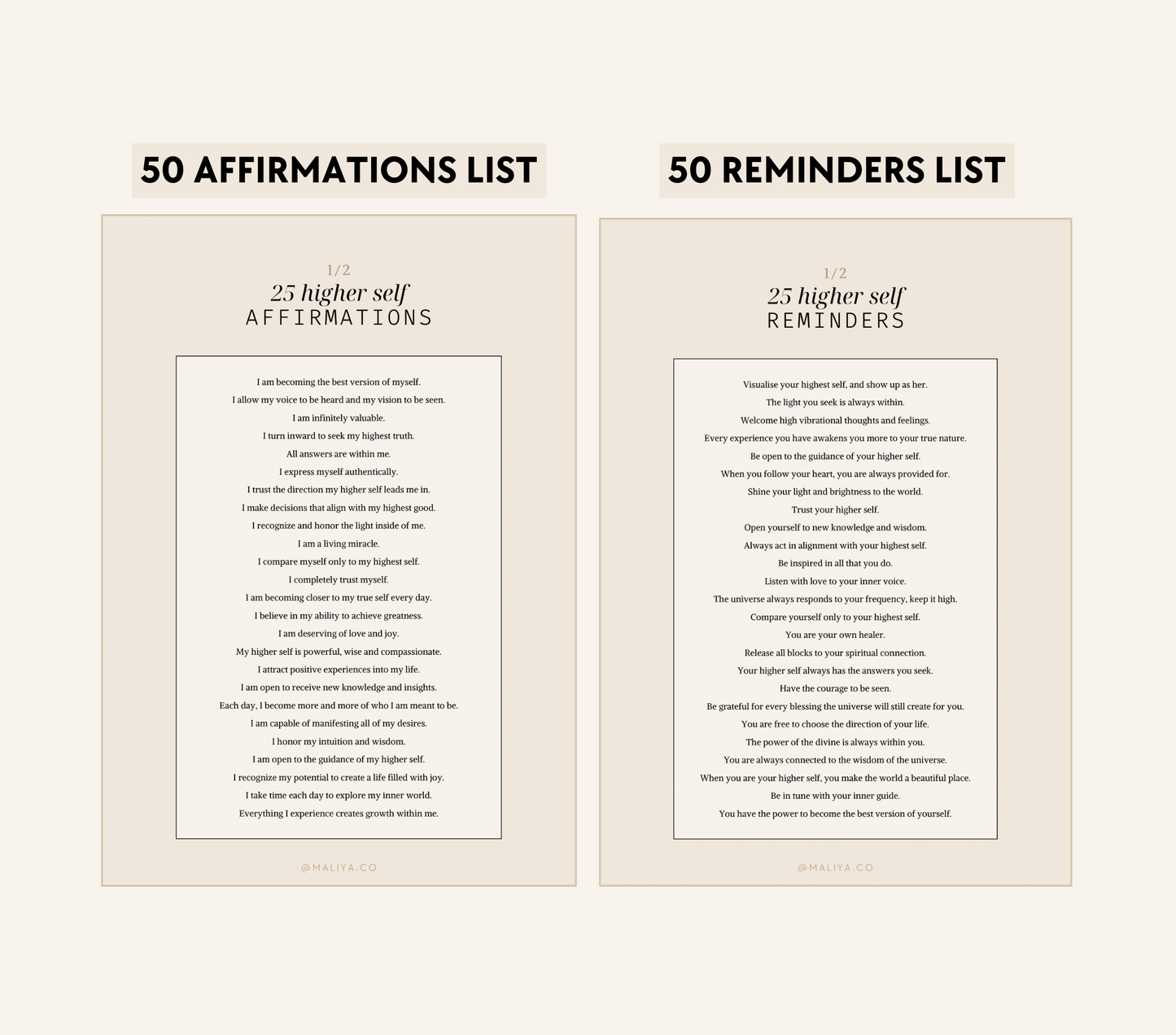Higher Self Workbook