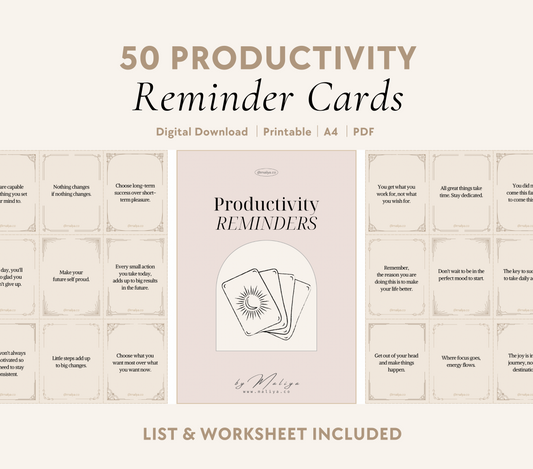 Productivity Reminders