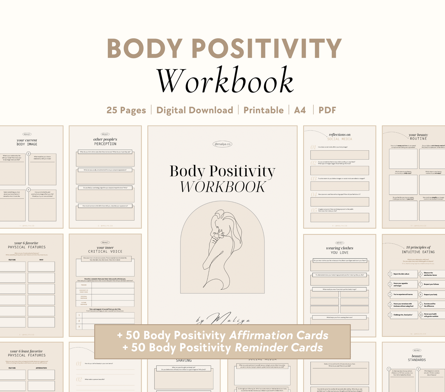 Body Positivity Workbook