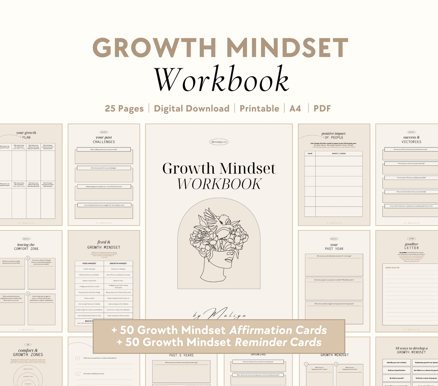 Growth Mindset Workbook