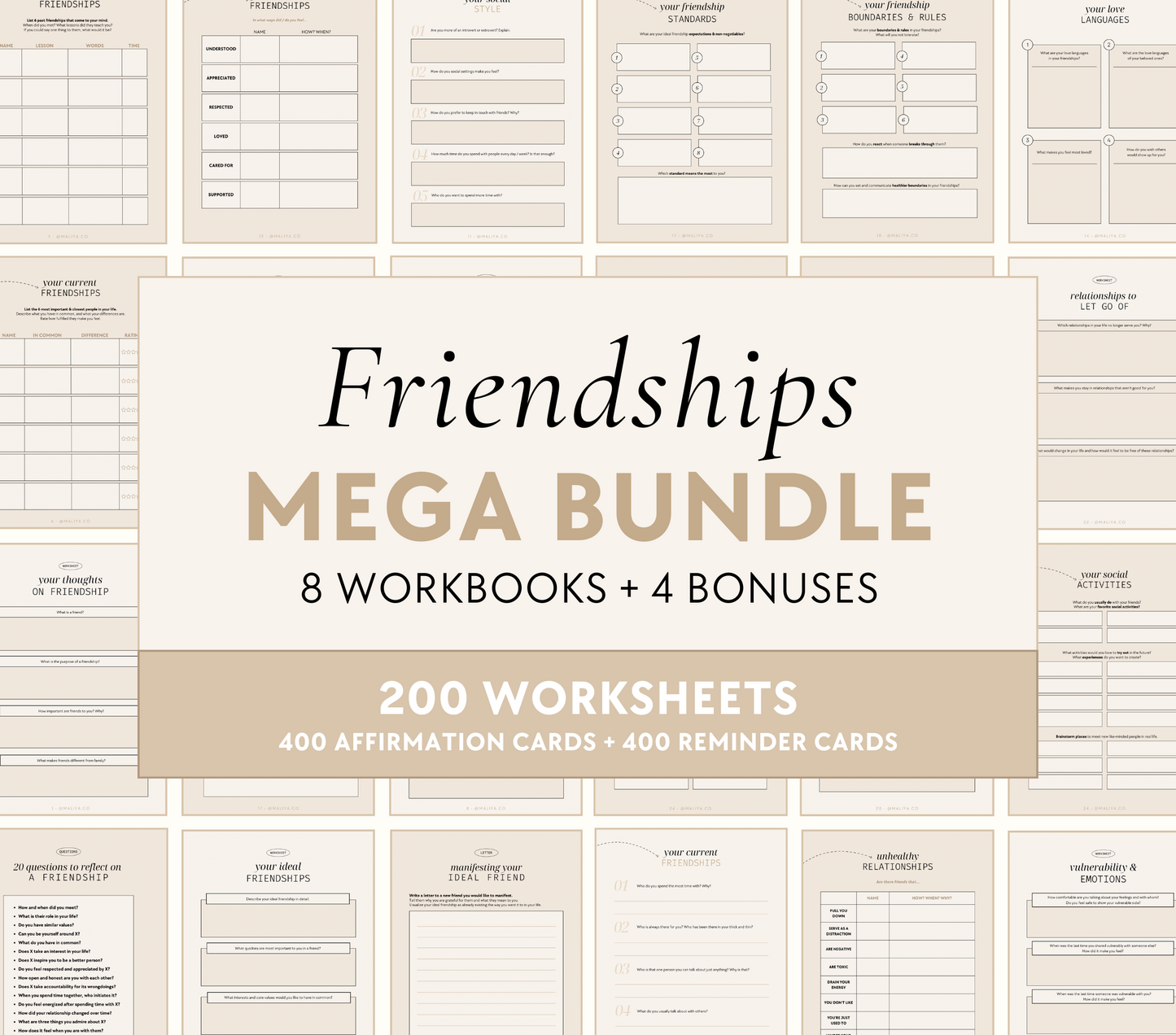 Friendships Bundle