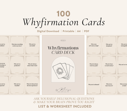 100 Whyfirmation Cards