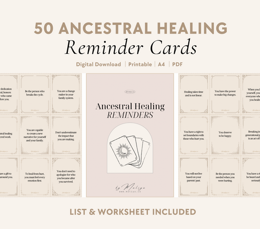 Ancestral Healing Reminders