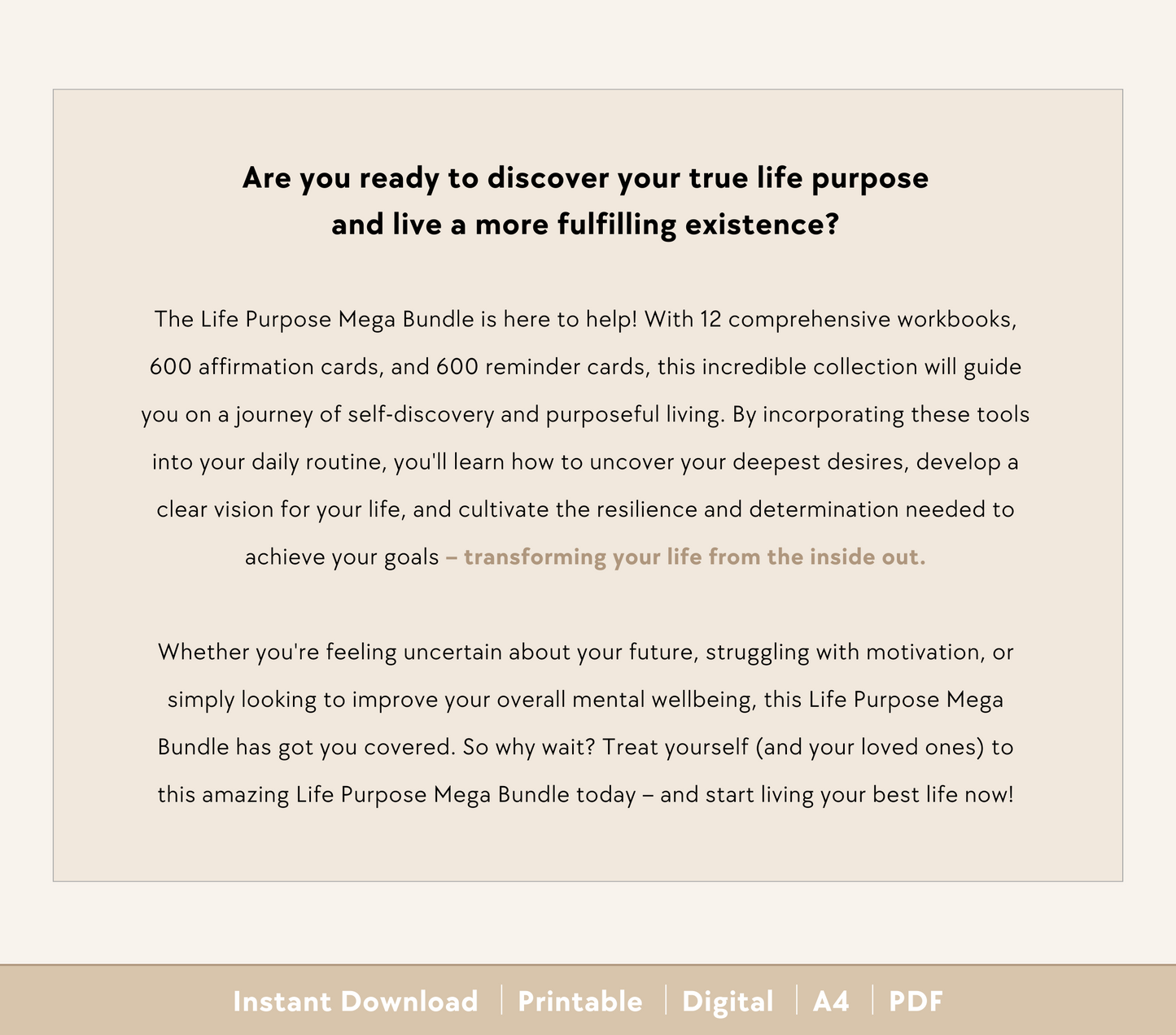 Life Purpose Bundle