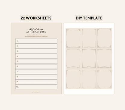 Digital Detox Workbook